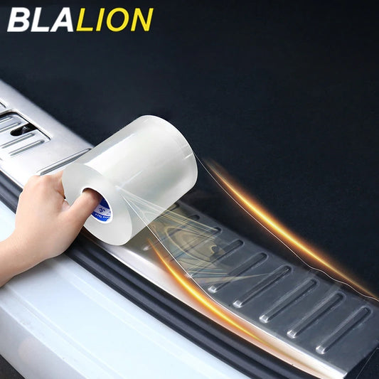 Blalion Transparent Door Protector Sticker Anti Scratch Tape