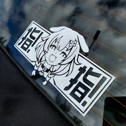 Korone Inugami Decal Japanese Jdm Anime Sticker Cars Windows