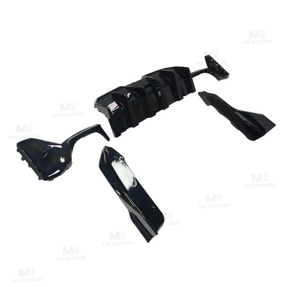 For BMW 3 Series G20 G28 Vten V2 Pp Rear Bumper Lip Diffuser Lci