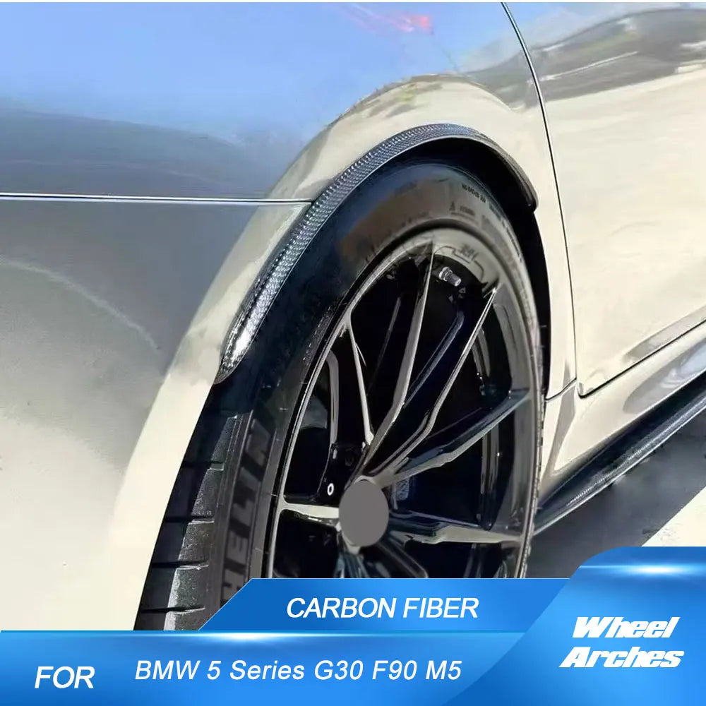 For BMW 5 Series G30 F90 Rear Wheel Arches Fender Flares M5