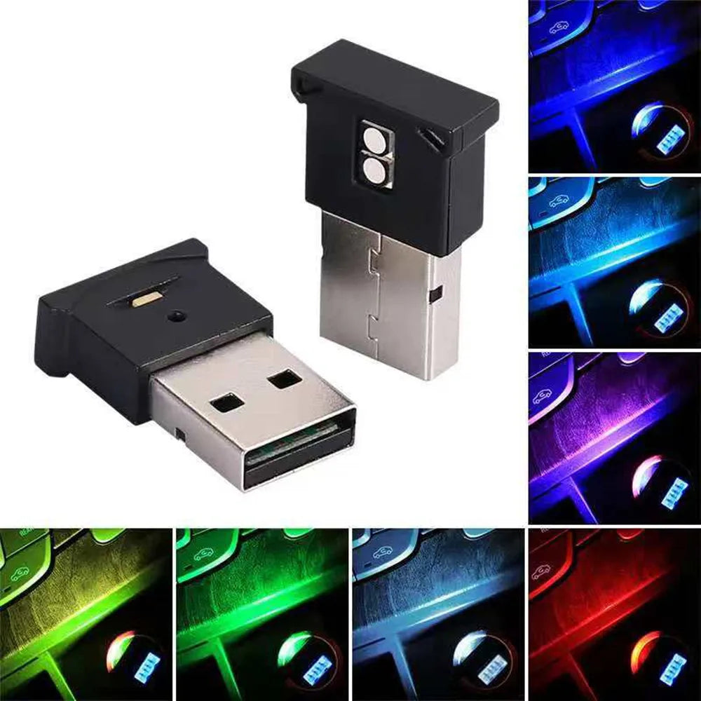 Colorful USB Interior Atmosphere Emergency Lighting MINI