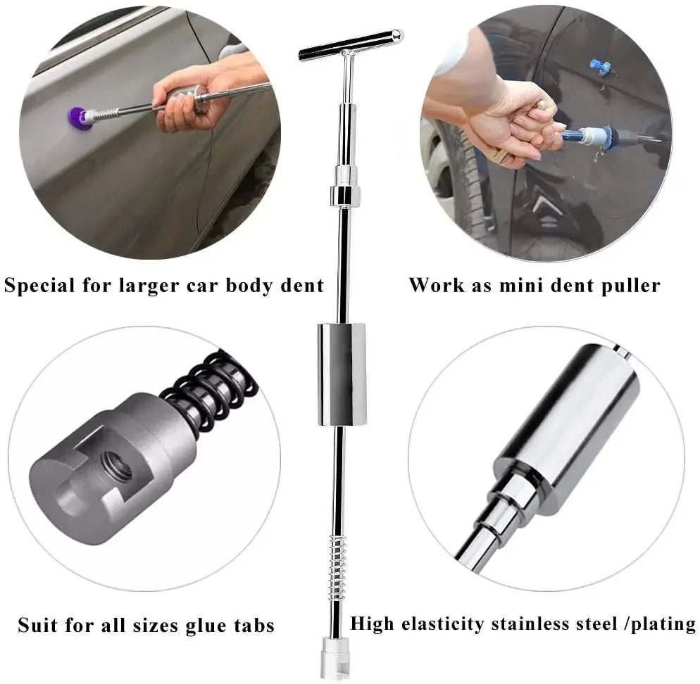 Paintless Dent Repair Tools Puller Removal Kit Slide Hammer