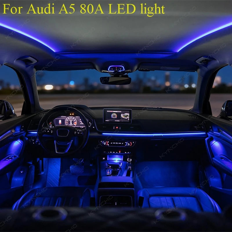 For Audi Q5 Ambient Lighting Models Colors Suitable From 2018