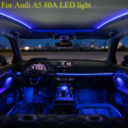 For Audi Q5 Ambient Lighting Models Colors Suitable From 2018