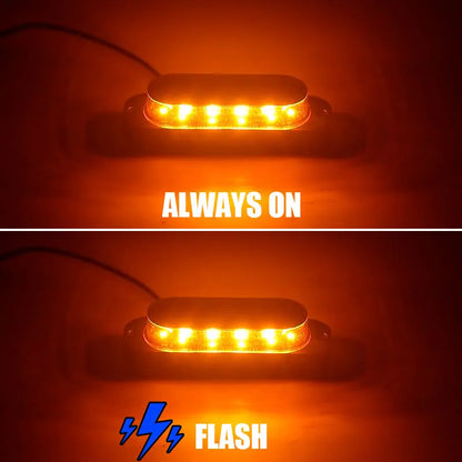 For Scania Volvo 360 Strobe Emergency Flashing Truck Trailer
