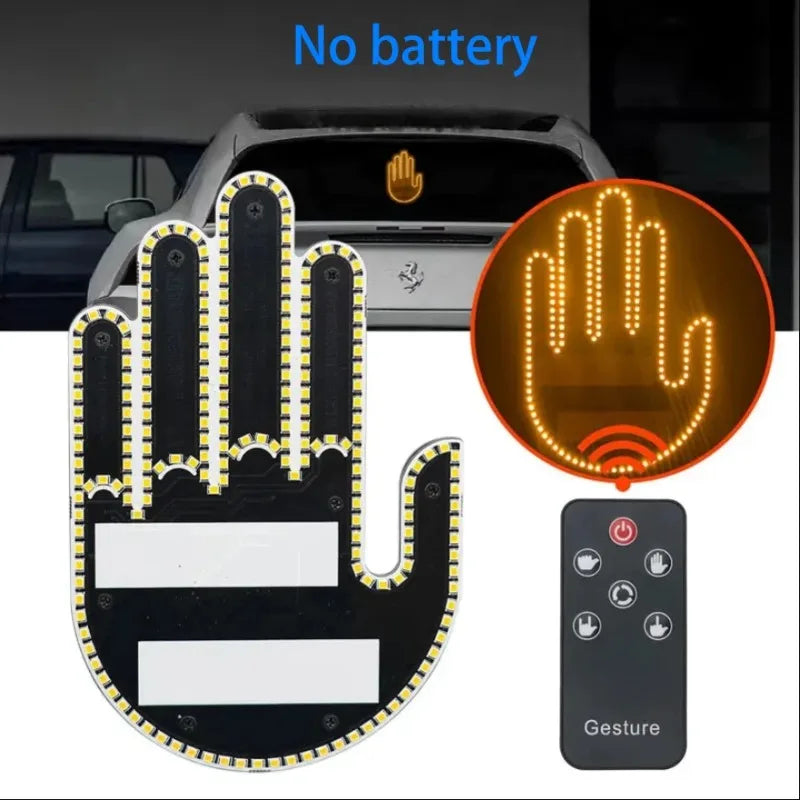 Finger Fun Interior Lighting Remote Control Rear Window