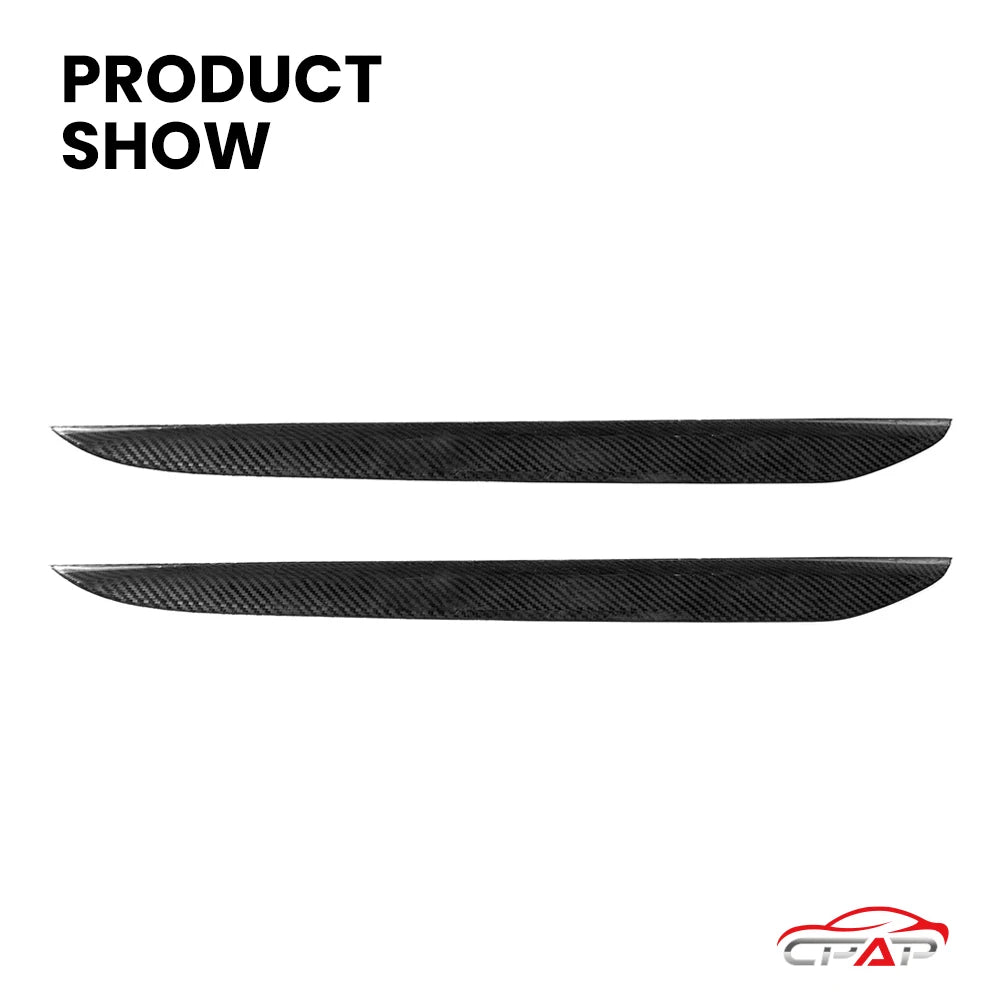 For BMW X6 G06 G60 Lci Real Dry Carbon Fiber Rear Window Inserts