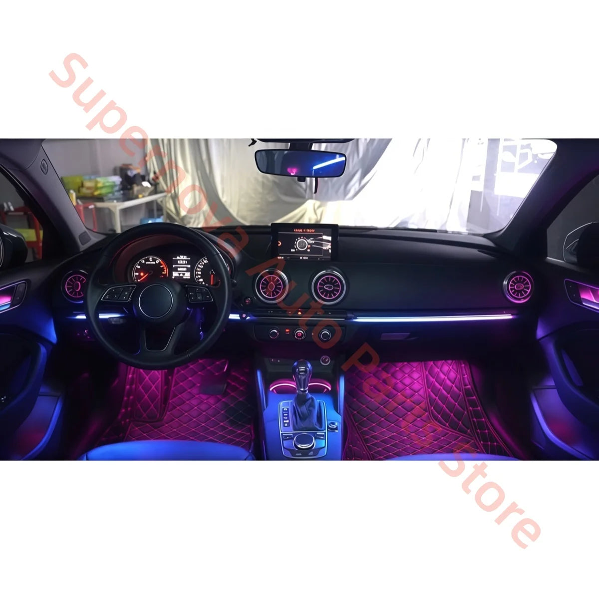 For Audi A3 S3 2014-2018 LED Ambient Atmosphere Interior