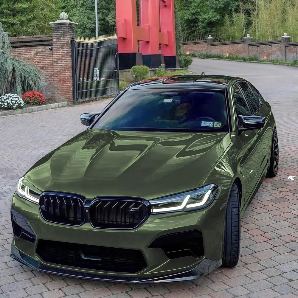 For BMW F90 M5 Lci Sedan Front Bumper Spoiler Lower Lip Cover