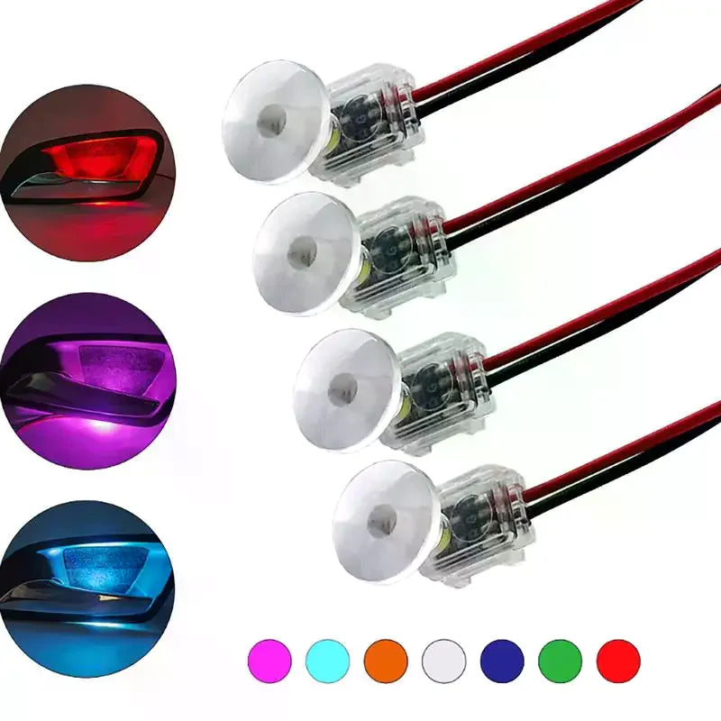 Mushroom Head Door Handle Interior Ambient 12V 24V Waterproof