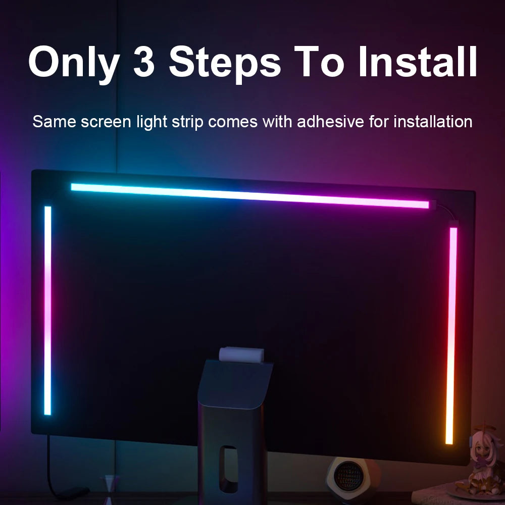 Smart Ambient Tv Lighting Display Sync Strip RGB Dream