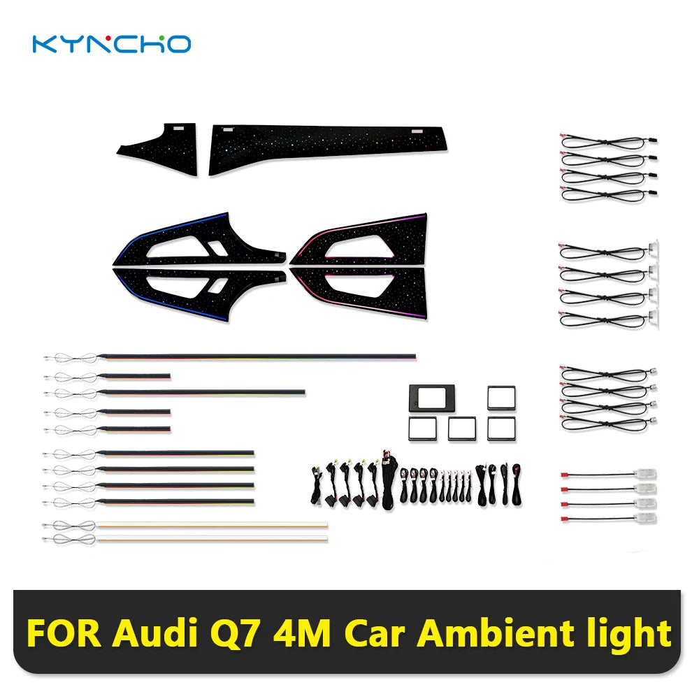 For Audi Q7 Ambient Lighting Models Kyncho Is Suitable From 2020