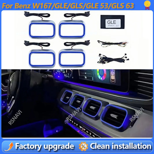 For Mercedes Benz W167 Gle Gls Colour Vents Ambient gle53 gls63