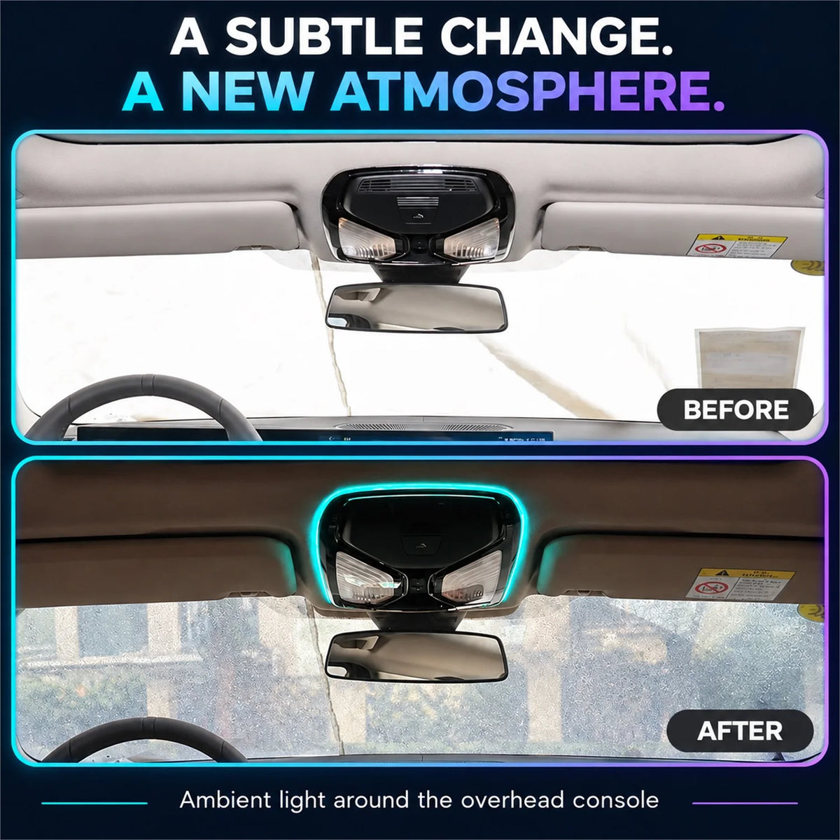 For BMW 2 3 4 5 Sunroof Reading Ambient 6GT Series X3 X4 X5 X6