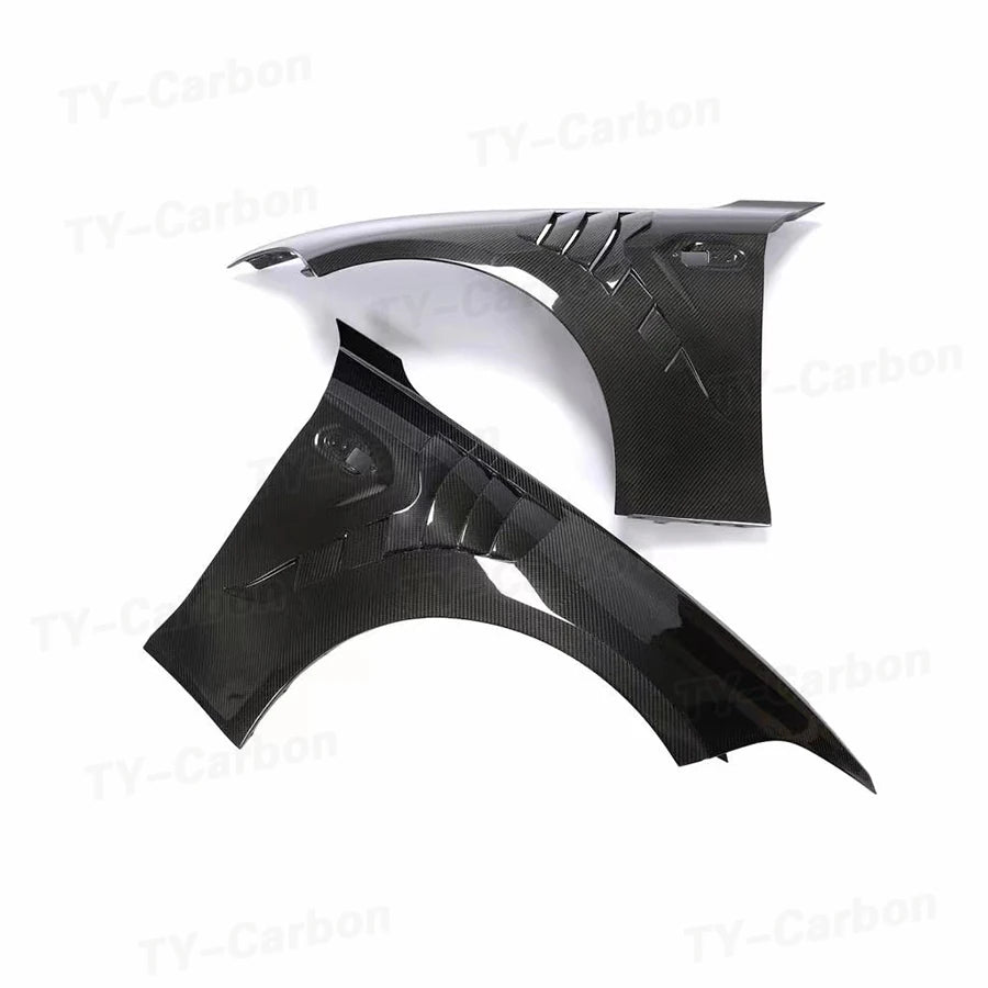 For BMW 2 Series F87 M2 Dry Carbon Fiber Front Side Fender Vents