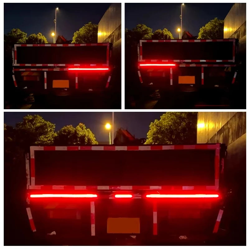 24V Truck Tailgate Strip Rear Tail Bar Waterproof Dynamic