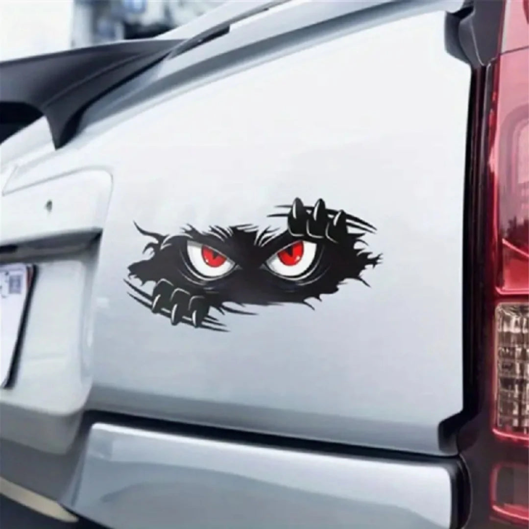 Angry Peep Monster Vinyl Decal Large Durable Cars Trucks