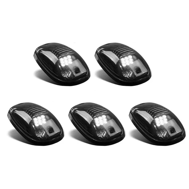 5PCS Amber White Cab Roof Marker Running Truck SUV