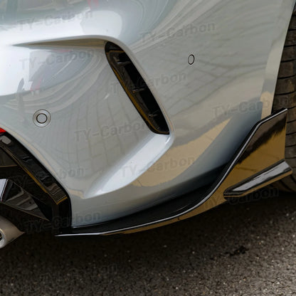 For BMW 4 Series G22 G23 Vten Gloss Black Rear Bumpers Side