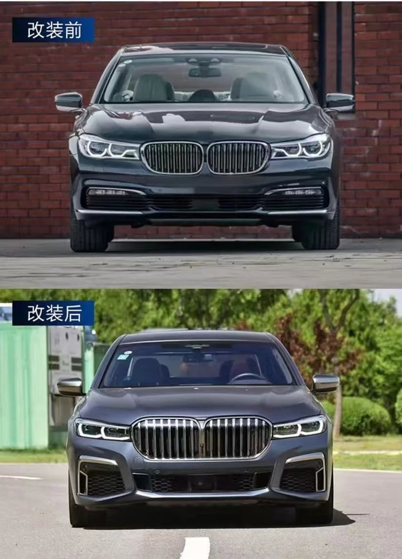 For 7 Series G11 G12 Old 2021 Facelift Body Kit Headlights