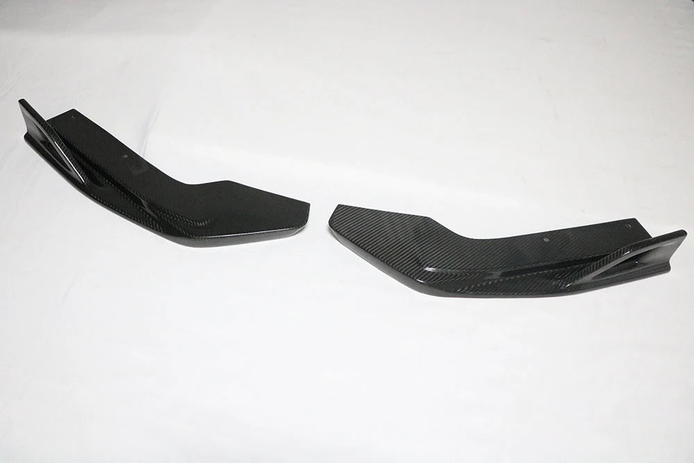 For BMW X3M X4M F97 F98 Real Dry Carbon Fiber Rear Bumper Lip