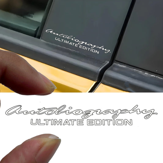 4PCS Set Silver Signature Biography Ultimate Edition Waterproof