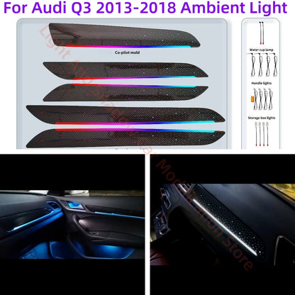 For Audi Q3 2013-2018 LED Ambient Interior Lighting Upgrade