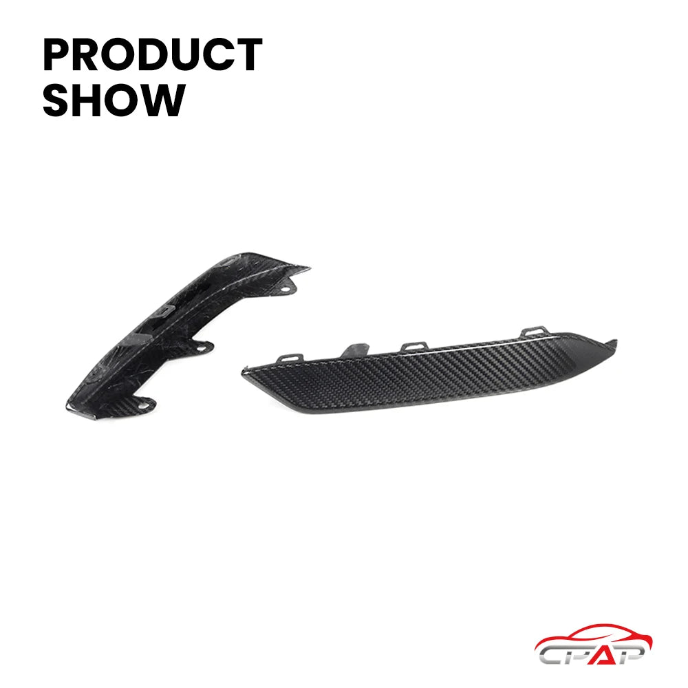 For BMW M8 Series F91 F92 Real Dry Carbon Fiber Front Vent
