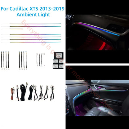 For Cadillac Xts 2013-2019 LED Atmosphere Interior Lighting