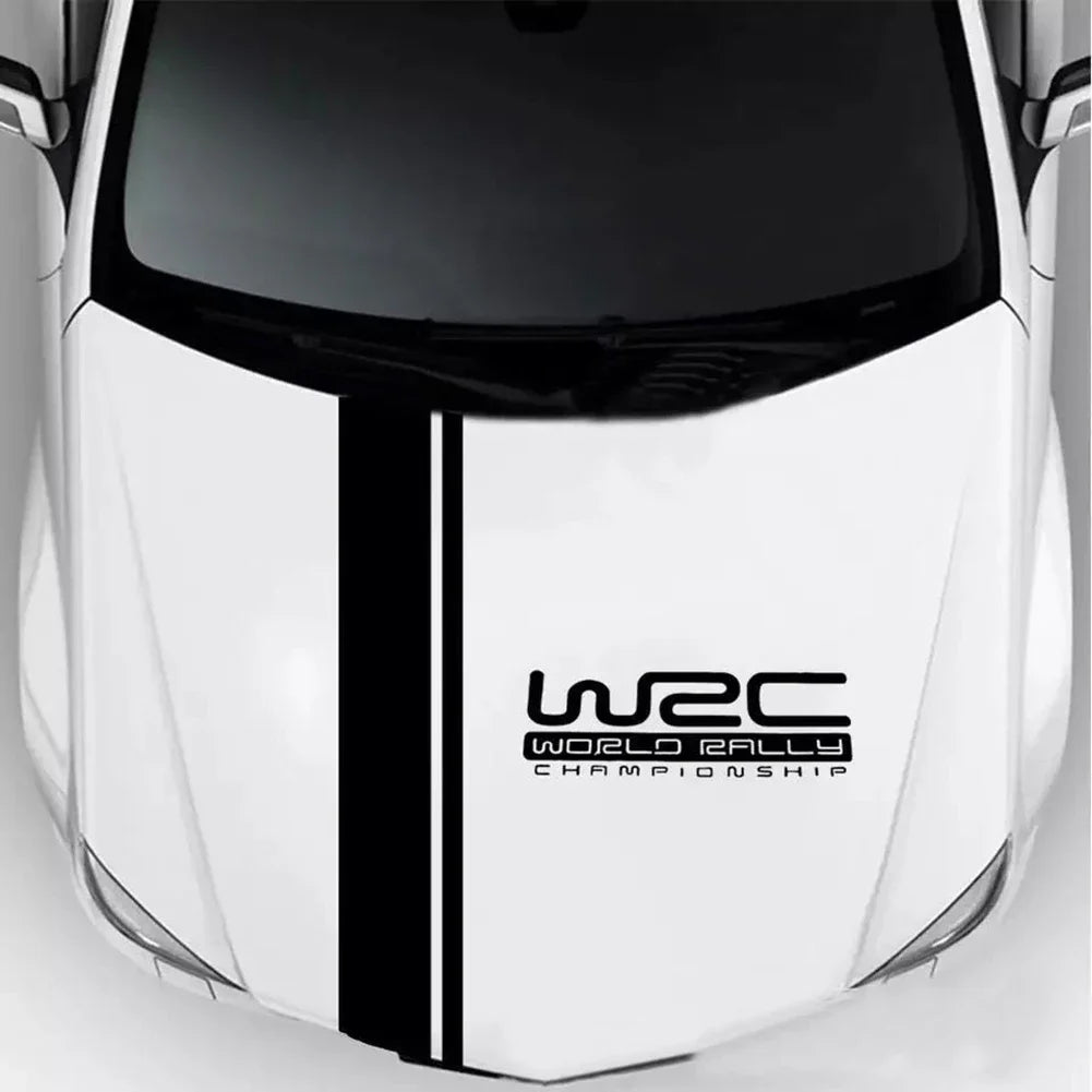 For Personalized Stripe Hood Stickers Automobiles Supplies Cover