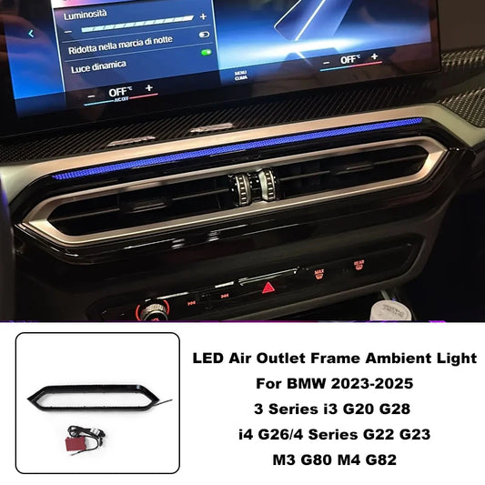 For BMW 3 Series I3 G20 Color Vent G80 G82 M3 M4 2023-2025