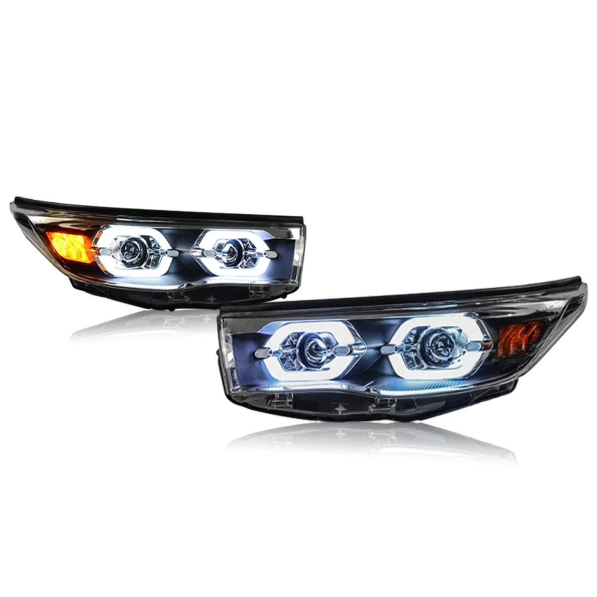 For Toyota Highlander 2015-2017 Upgraded Headlights Headlights