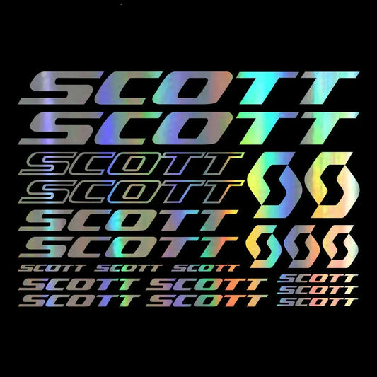 For Bicycle Frame Motorcycle & 30CM 21PCS Scott Bike Frame Vinyl