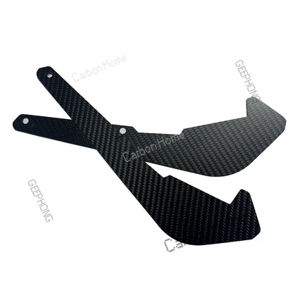 For BMW G80 G81 M3 G82 Dry Carbon Fiber Front Splash Guards Arch
