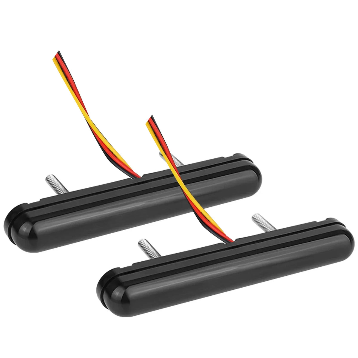 For Heavy 2PCS Set Tail Flowing Turn Signal Drl Trucks Motorcycle