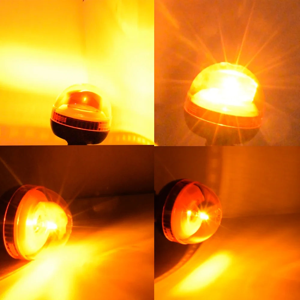 jaln7 Beacon Rotating Tractor Warning Emergency Strobe Halogen
