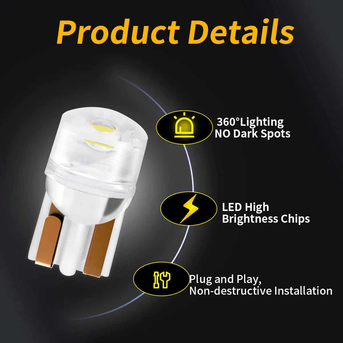 For Turn Signal Parking Reverse Stop Piece Signal Read Lighting