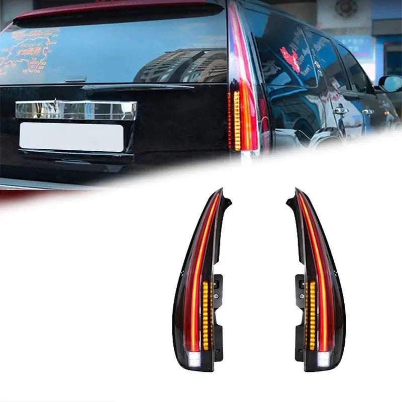 For Cadillac Escalade 2007-2014 LED Taillight Dynamic Turn