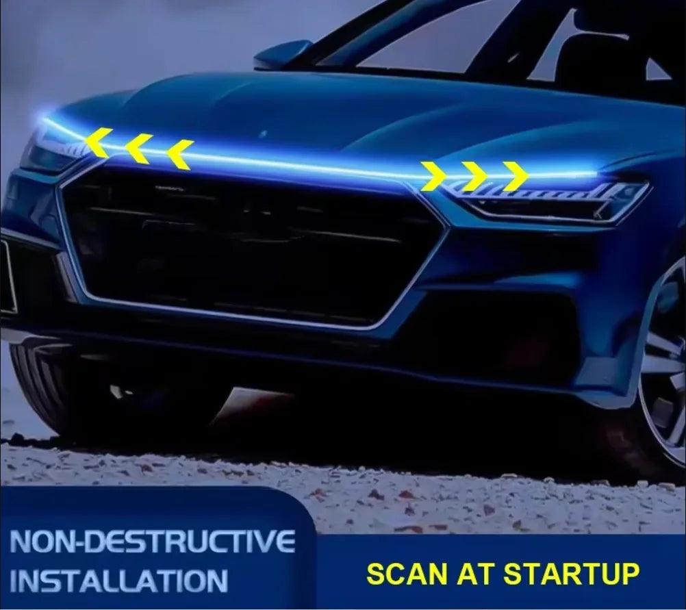 Dynamic Hood 12V Daytime Running start-scan Engine Guide