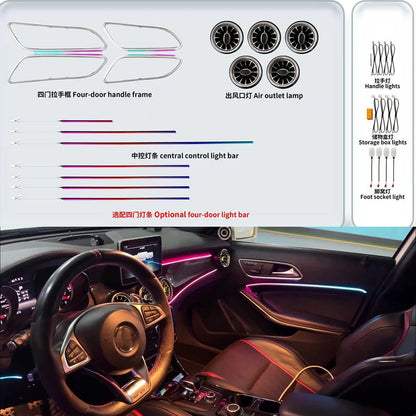 For Mercedes Benz A B Class Ambient W246 W176 2012-2018 Dynamic