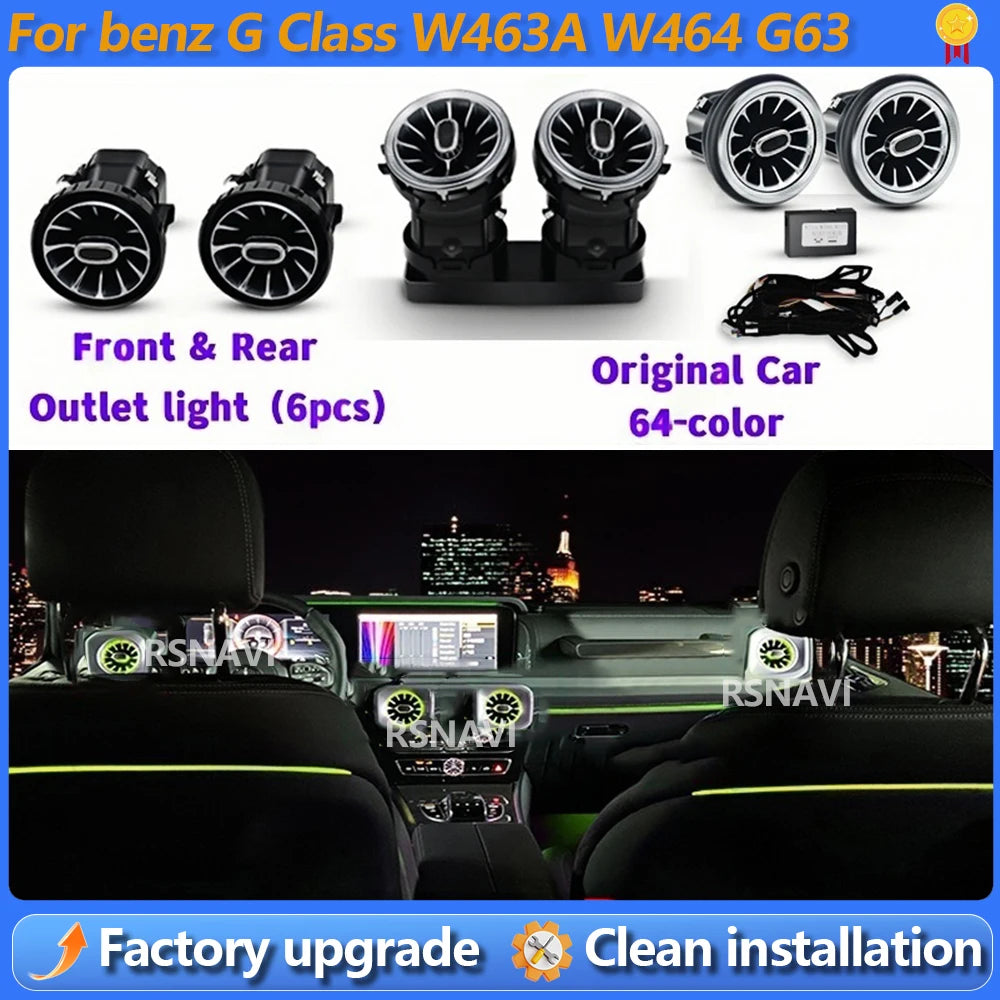 For Mercedes Benz G-Class W464 W463 Colour Air Vent G63 G500