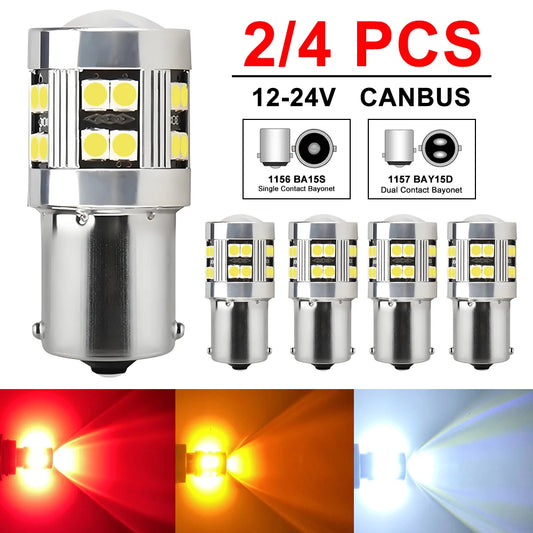 Canbus 1200LM 1156 ba15s 1157 bay15d Bulb Turn Signal