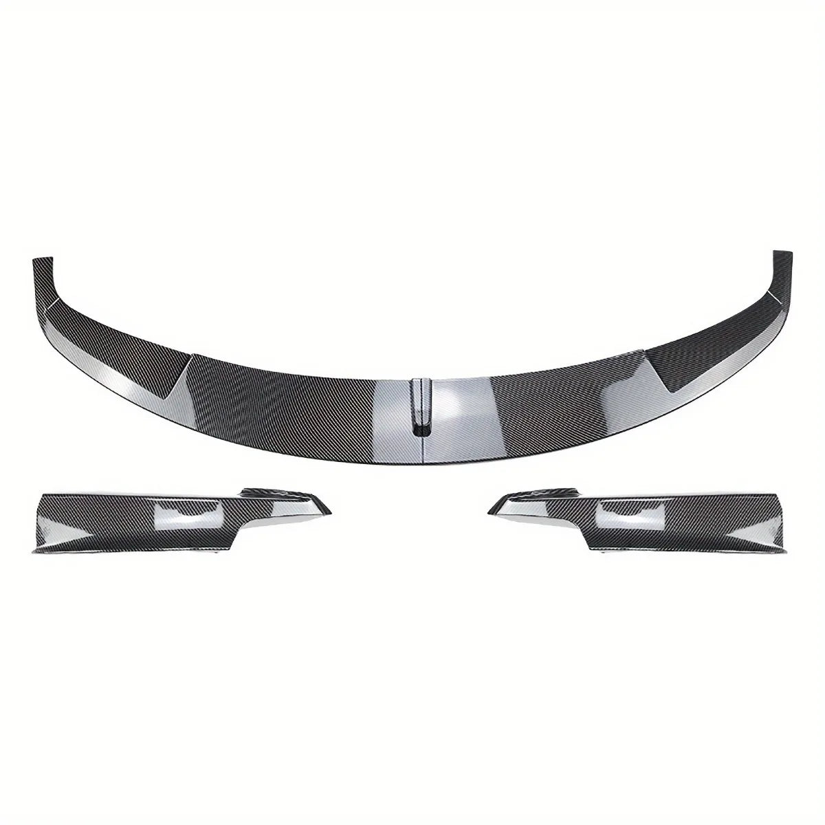 For BMW 3 Series F30 F31 4PCS Front Bumper Lip Body Kit Spoiler