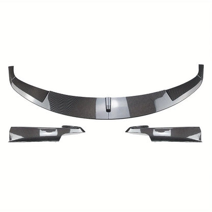 For BMW 3 Series F30 F31 4PCS Front Bumper Lip Body Kit Spoiler