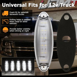 For 2008-up Freightliner Cascadia 5PCS Running Cab Marker Roof