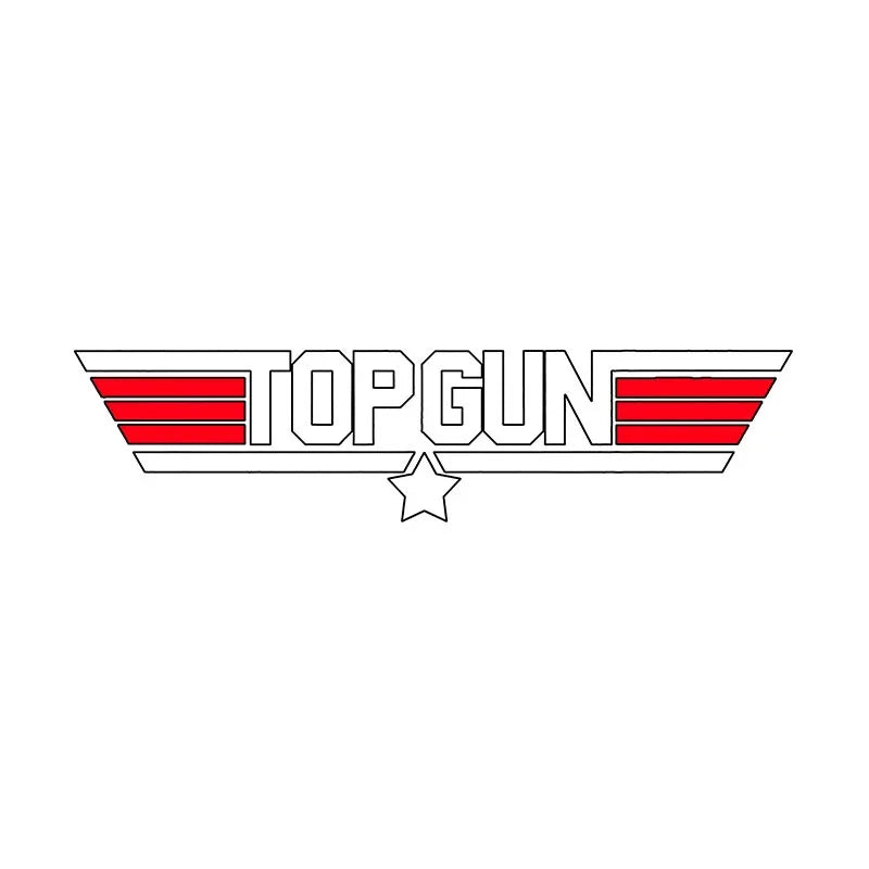 For Motorcycle Body Window Pvc Personalized Gun Logo Vinyl