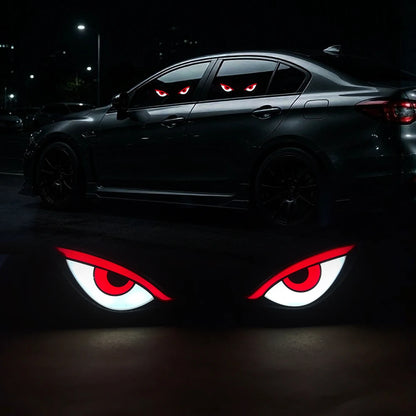 Solar Powered Windows Devil S Eye Driving Warning Flash