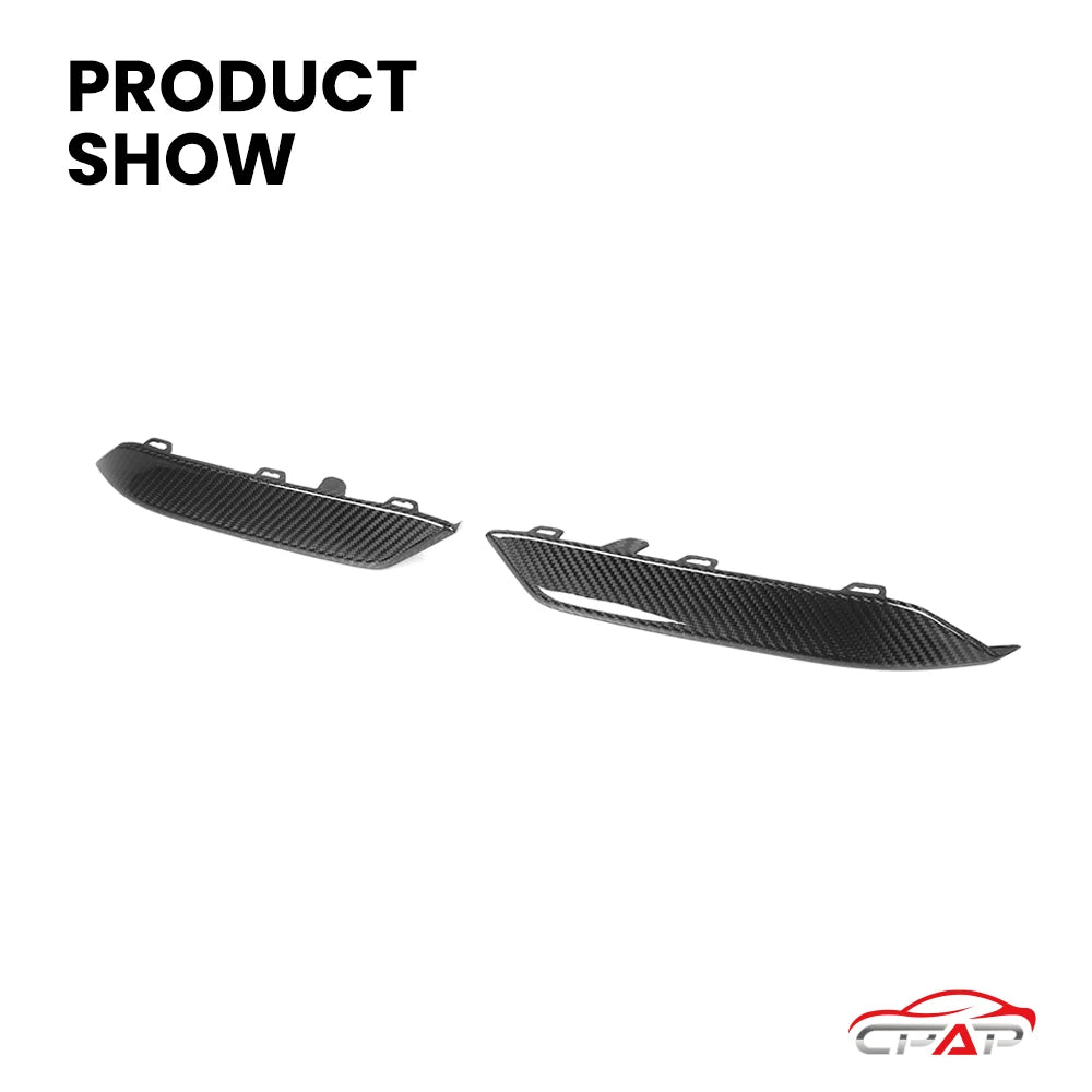 For BMW M8 Series F91 F92 Real Dry Carbon Fiber Front Vent
