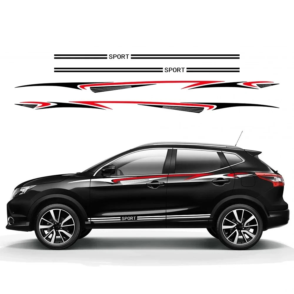 For Nissan Qashqai J10 J11 J12 Body Stickers Personalized 2013