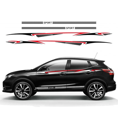 For Nissan Qashqai J10 J11 J12 Body Stickers Personalized 2013